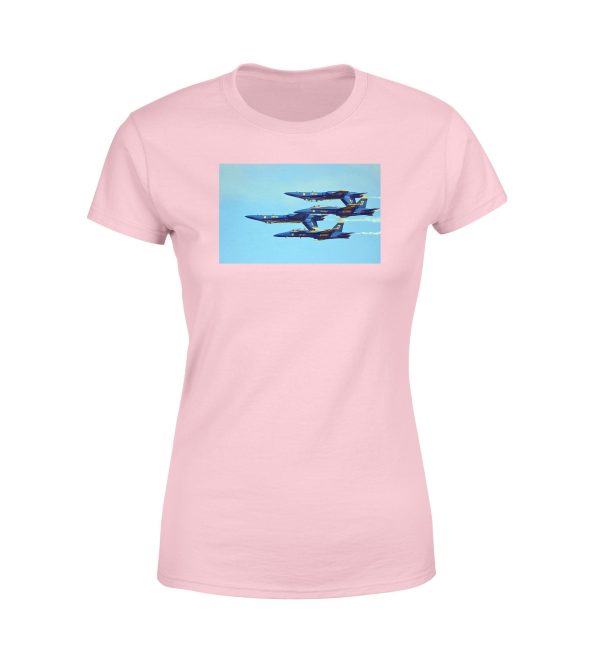 US Navy Blue Angels Designed Women T-Shirts Online Sale