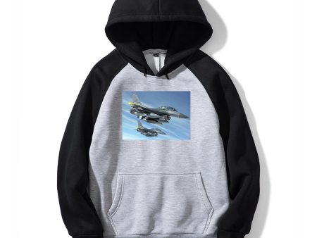 Two Fighting Falcon Designed Colourful Hoodies Online Sale