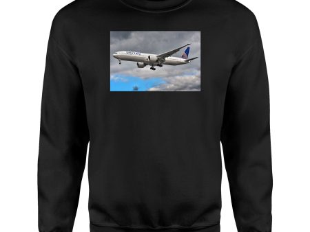 United Airways Boeing 777 Designed Sweatshirts Sale