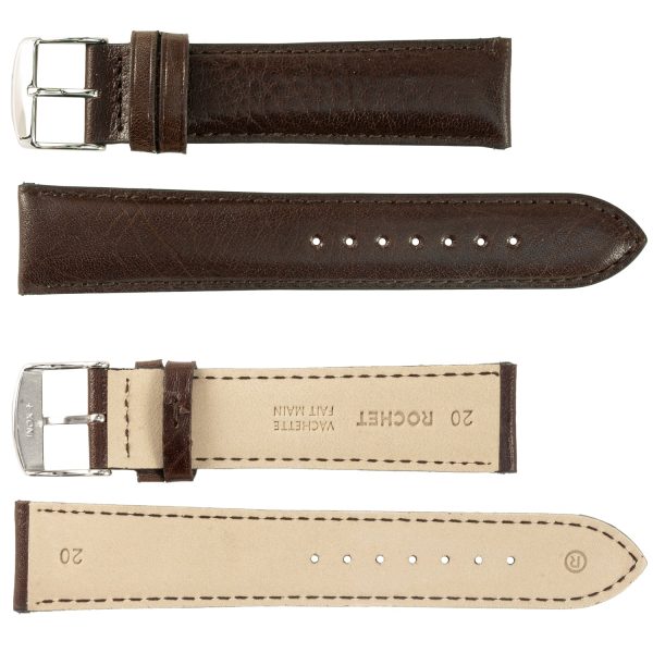 ROCHET ZRC No. 534 Grained Cowhide Fine Leather Straps (14mm~26mm) Online Sale